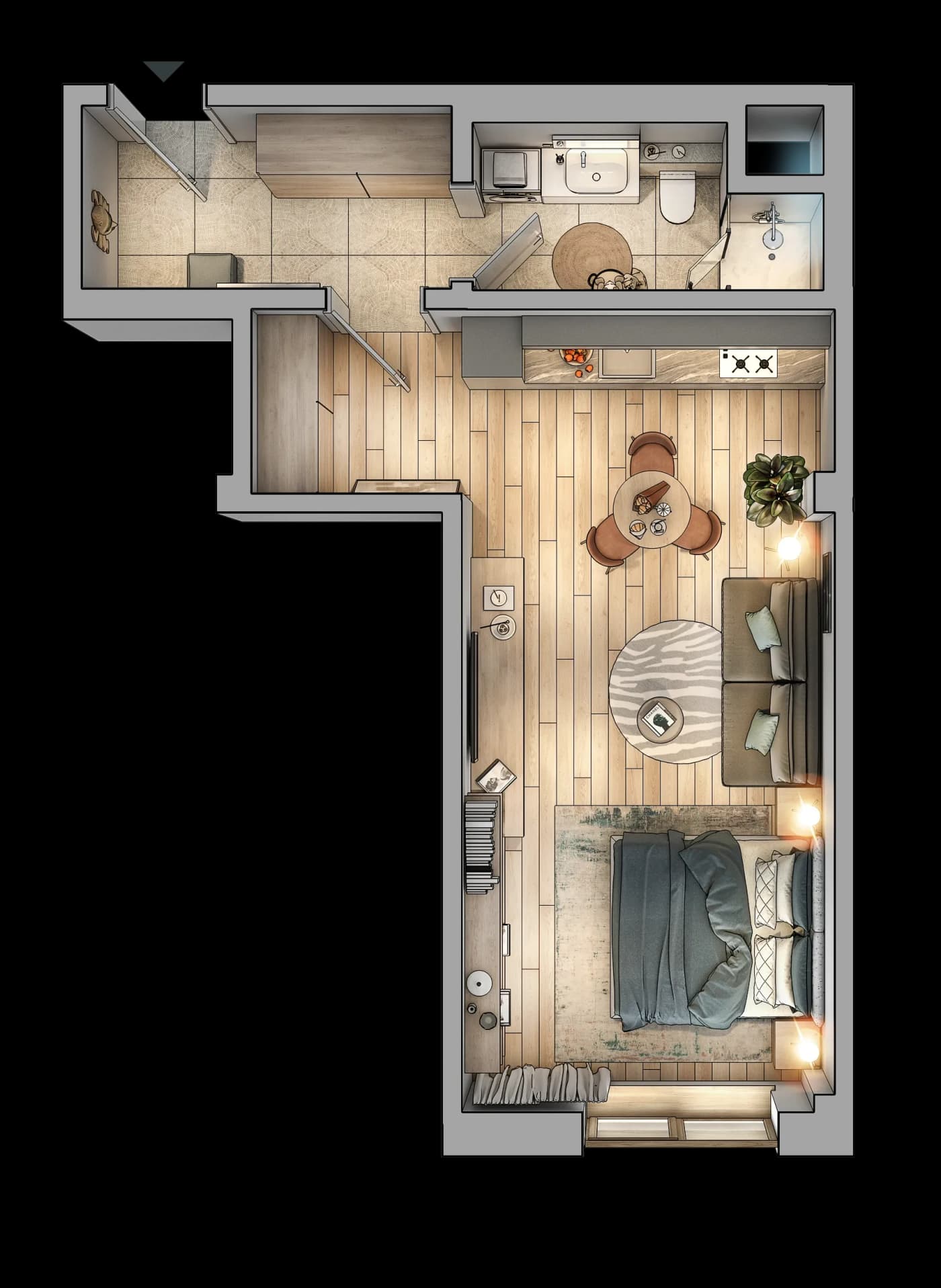 A1.10 - 3D Layout