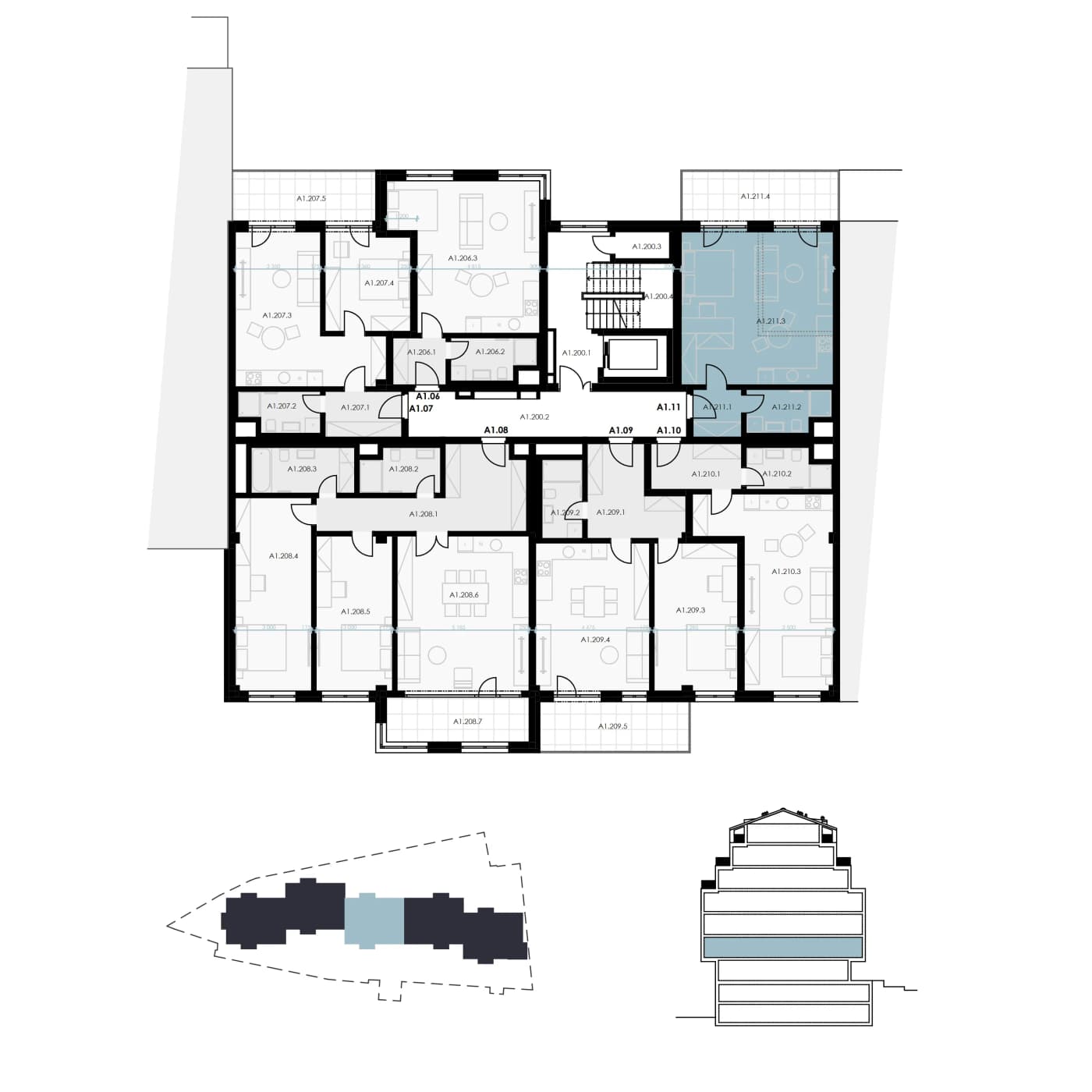 A1.11 - On Floor
