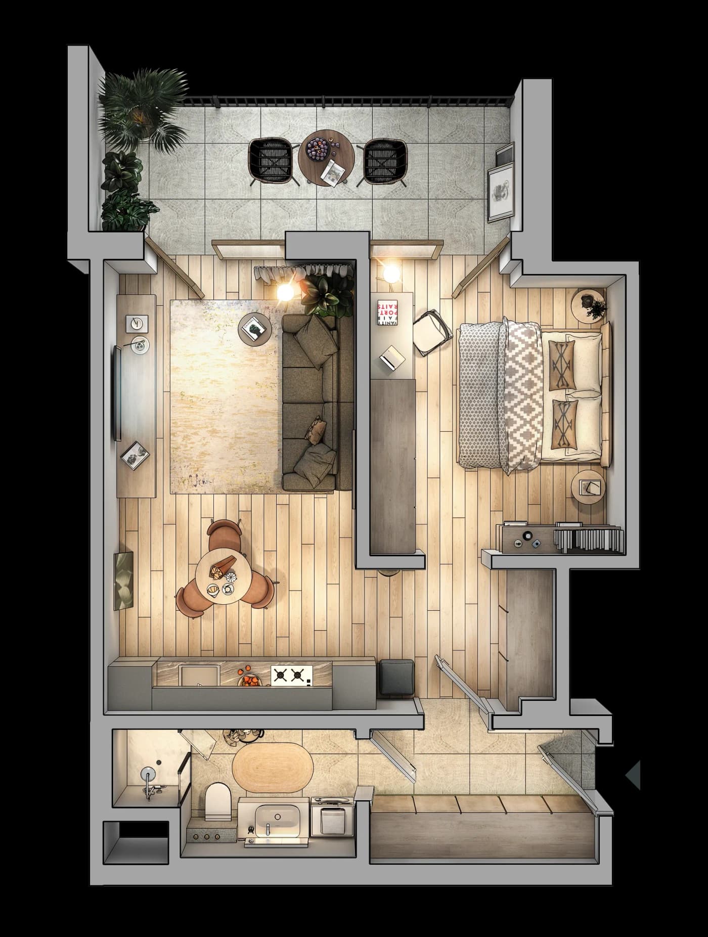 A1.19 - 3D Layout