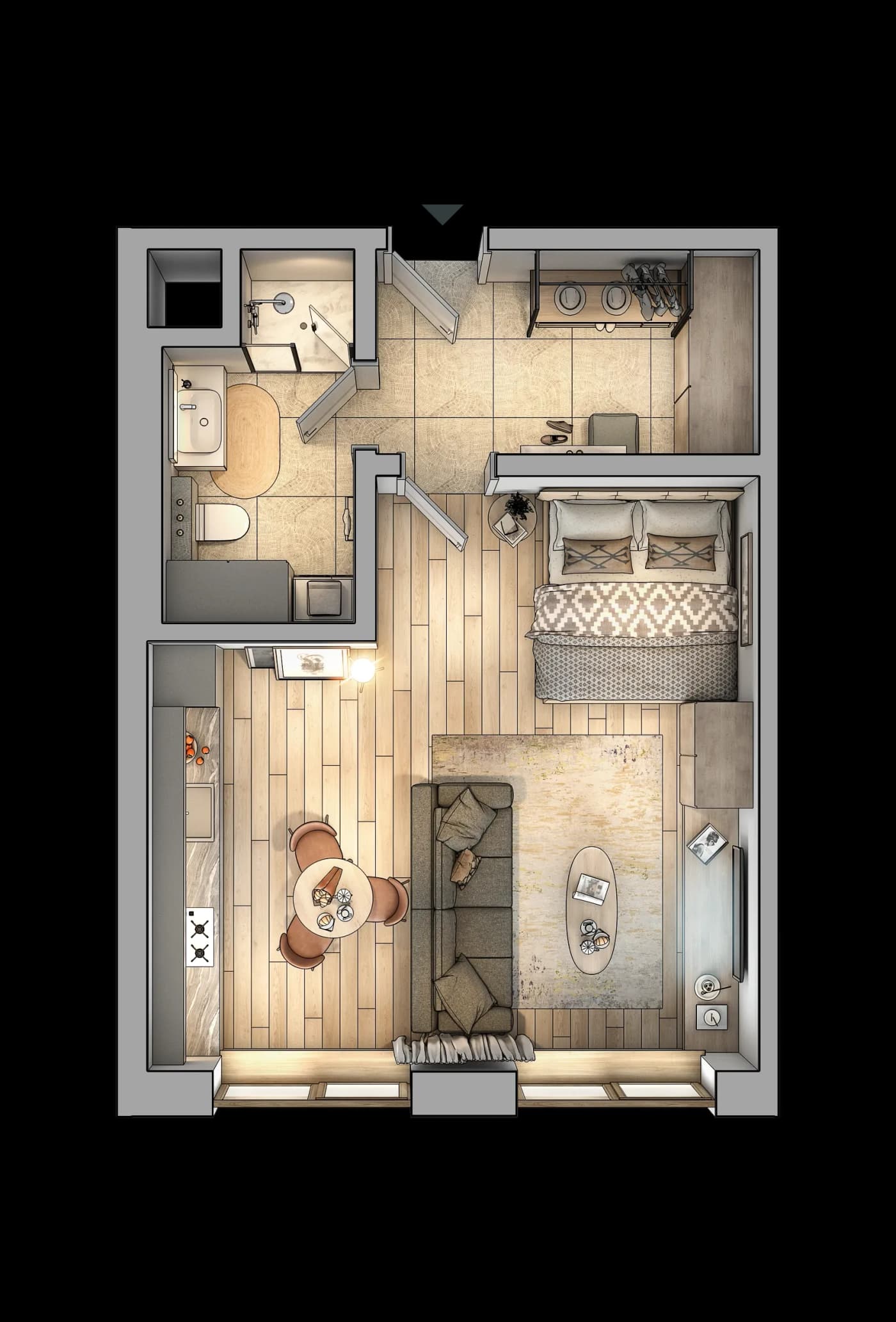 A1.31 - 3D Layout
