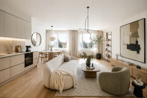 B27 — penthouse s téměř 100 m² terasou