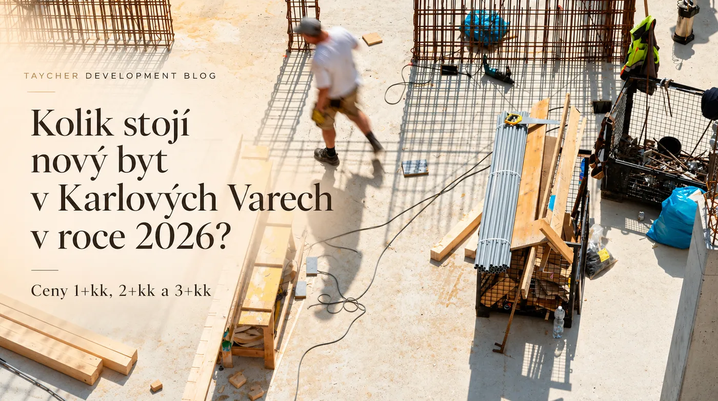 Nové byty Karlovy Vary 2026: Ceny 1+kk až 3+kk